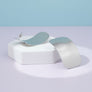 Stainless Steel Curved Rectangle Disc Earrings