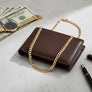 Mens 20in 8mm Gold 18K Stainless Steel Miami Chain