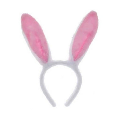 Diona J Bunny Rabbit Round Easter Fur Headbands Hair Accessories Party Costume 1