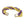 Omega Psi Vibrant Purple Gold Twisted Tube Bracelet