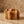 Stretch Marbled Brown Resin Rectangle Bracelet