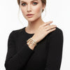 Cuff Royalty Gold Crown Luxe Crystal Bracelet
