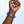 Bangle Transparent Blue Prism Wave Facet Bracelet