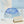 Bangle Transparent Blue Octagon Facet Bracelet