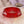 Bangle Transparent Red Octagon Facet Bracelet