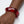 Bangle Transparent Red Octagon Facet Bracelet