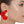 Studs Red Crimson Bloom Triple Petal Earrings