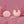 Hoop Trendy Pastel Pink Dazzling Wide Earrings