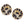 Stud Fierce Wild Leopard Encrusted Round Earrings