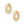 Hoop Gold Chunky Bubble Ribbed Heavy Earrings