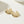 Huggie Gold Puffy Disc Crescent Hoop Earrings