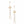 Dangle Long Geometric Gold and Pearl Earrings