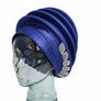 Ready to Wear Blue Gele Turban