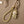Rhinestone Phone Wrist Strap Gold Labubu Keychain