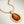 Vintage Large Marbled Brown Resin Pendant Necklace