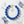 Mod Style Royal Blue Chunky Bead Necklace
