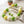 Mod Style Tricolor Green Tone Chunky Bead Necklace