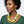 Mod Style Tricolor Green Tone Chunky Bead Necklace