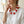 Mod Style Two Tone Red White Chunky Bead Necklace