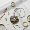 Long Y Brilliant AKA Blooming Flower Necklace