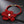 Brilliant Red Blooming Flower Choker Necklace
