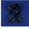 Scarf Luxe Faux Fur Blue Collar Winter Stole