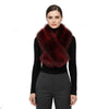 Scarf Luxe Faux Fur Red Collar Winter Stole