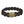 Western Belt Black Circular and Gold Cowboy Chic
