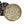 Western Belt Black Circular and Gold Cowboy Chic