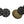 Western Belt Black Circular and Gold Cowboy Chic