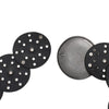 Western Belt Black Circular and Silver Cowboy Chic