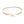 Stretch Belt Gold Metal Omega Rectangle Buckle