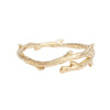 Bangle Rustic Gold Metal Branch Artisan Bracelet
