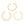 Bracelet Gold Coiled 3 Pcs Cuffs for Women