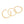 Bracelet Gold Coiled 3 Pcs Cuffs for Women