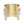 Cuff Gold Ribbed Clear Rhinestone Band Bracelet