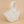 Top Handle Trapeze Cream Pearl Woven Handbag Bag