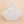 Top Handle Trapeze White Pearl Woven Handbag Bag