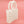 Top Handle Square Cream Pearl Woven Handbag