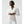 Top Handle Square White Pearl Woven Handbag