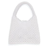 Top Handle Luxe Lady White Pearl Hollywood Handbag