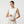 Barrel Bag Luminous White Pearl Woven Handbag