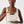 Clutch Vintage Cream Pearl Cut Out Handle Bag