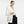 Top Handle Vintage Woven White Pearl Crossbody Bag