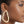 Stud Organic Oval Hammered Gold Earrings Women