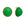 Studs Domed Green Wood Large Earrings for Women