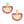 Drop Fuchsia Stone Bubbled Gold Semicircle Earring