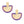 Drop Purple Stone Bubbled Gold Semicircle Earrings