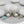 Silver Stud Sculpted Cradle White Pearl Earrings