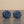 Stud Blue Denim Jeans 3D Flower 2.5 inch Earrings